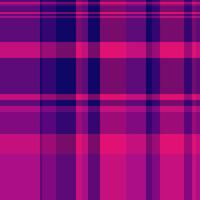 Vibrant pink and purple plaid pattern. Perfect for fashion, textile, and website backgrounds. Modern and stylish design, ideal for adding a bold graphic element to your projects. vector
