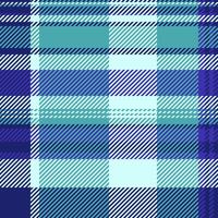 Luxury seamless background , clothing tartan plaid textile. Checks fabric check texture pattern in cyan and light colors. vector