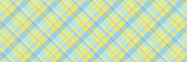 Tradition check background , layered seamless pattern plaid. Graceful texture textile fabric tartan in light and yellow colors. vector