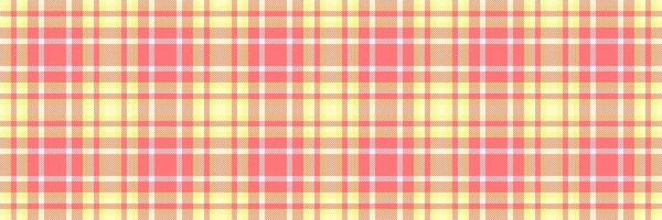 Delightful pastel pink and yellow plaid pattern. Perfect for textile design, website backgrounds, scrapbooking, and crafting projects. vector