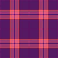 Illustration seamless check, new year pattern texture fabric. October tartan background plaid textile in pink and magenta colors. vector