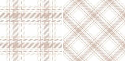 Background texture plaid of pattern tartan textile with a check seamless fabric . Set in trendy colors for classic wardrobe essentials in timeless style. vector