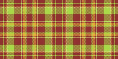 Vibrant lime green and maroon plaid pattern. Perfect for textile designs, apparel, backgrounds, or website textures. Seamless repeat design offers versatile usage. vector