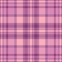 Elegant pink and purple plaid pattern. Perfect for textile design, fashion, apparel, websites, or scrapbooking. Soft, subtle hues create a sophisticated and versatile background. vector
