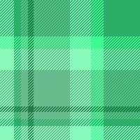Subtle green plaid pattern. Perfect for textile design, website backgrounds, or apparel. Seamless repeat texture offers versatility. Soft color palette creates a calming and stylish aesthetic. vector