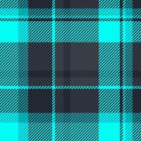 Grunge textile fabric check, 30s texture plaid seamless. Sensual background tartan pattern in dark and bright colors. vector