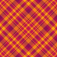 Vibrant abstract plaid pattern in warm hues of orange and magenta. Perfect for textile design, website backgrounds, or any project needing a bold geometric aesthetic. vector