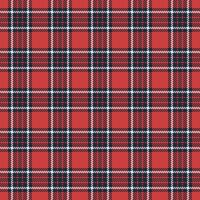Victorian texture fabric textile, gentleman seamless background. Trim check plaid pattern tartan in dark and red colors. vector