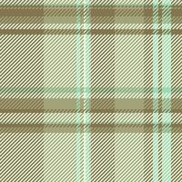 Naked texture fabric seamless, latin tartan plaid pattern. Knit check textile background in light and yellow colors. vector