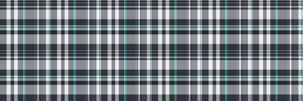 Quality textile fabric, goose seamless pattern texture. Curved tartan check plaid background in grey and dark colors. vector