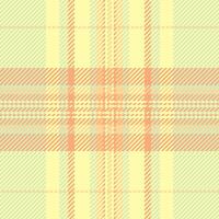 Soft pastel plaid pattern in peach and mint green. Perfect for textile design, website backgrounds, or scrapbooking projects. vector