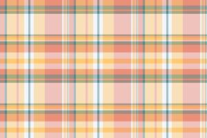 Delightful pastel plaid pattern. Perfect for textile design, website backgrounds, or crafting projects. Subtle colors create a calming, versatile image. Ideal for spring or summer themes. vector
