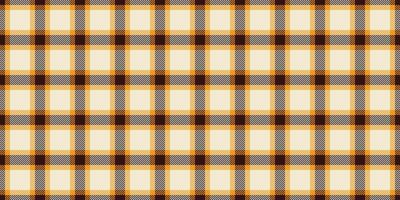 Luxury texture check fabric, pride seamless textile pattern. Wrapping background plaid tartan in light and orange colors. vector
