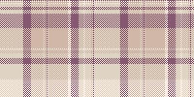 Idea pattern background , overlayed seamless textile check. Fashion plaid fabric texture tartan in light and pink colors. vector