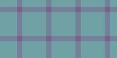November textile fabric plaid, violet pattern seamless . Repeat texture tartan background check in cyan and violet colors. vector