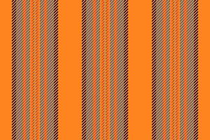 Lurchase fabric background , india stripe pattern texture. Vorizontal seamless textile vertical lines in vivid tangerine and cyan colors. vector