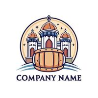 a logo for a company that is called on a white background vector