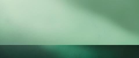 Green gradient background showing a textured surface with copy space. photo