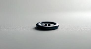 button close up of a button showcasing its design material and f photo