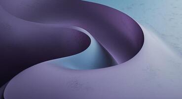 a close up of a purple and blue abstract background with a curved design photo