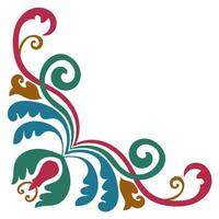 Timeless classic borders and abstract motifs for decorative card designs. vector