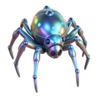 Chromatic Robotic Arachnid Design and Mechanics of an Eight Legged Robot png