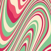 Abstract psychedelic groovy background vector