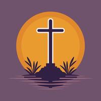 Lent 40 Days of Reflection and Renewal vector
