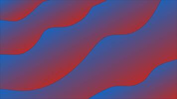 a red and blue background with wavy lines vector