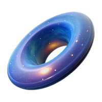 Cosmic Torus A 3D Render of a Celestial Ring Nebula png