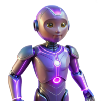 Childlike Robot Futuristic Design, Artificial Intelligence, Advanced Technology png