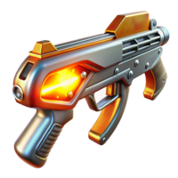 Futuristic Energy Weapon Sci Fi Blaster Design png