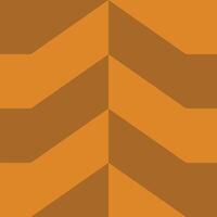 Orange Chevron Pattern - Modern Geometric Abstract Design vector