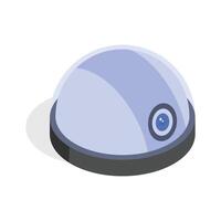 Get this creative icon of smart camera in trendy isometric style. vector