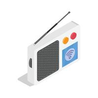 Get this amazing icon of smart radio in modern style vector