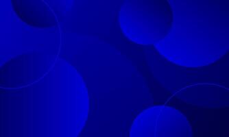 blue circle abstract background vector