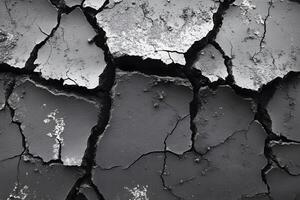 Drought-Effected Cracked Earth Texture for Environmental Design and Education photo