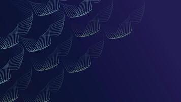Deep blue abstract background with flowing lines, perfect for modern and sophisticated digital artwork and designs vector