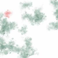 a green and red paint splatter on a white background vector