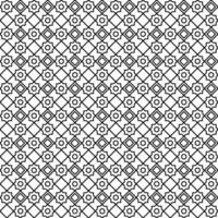seamless pattern cog and diamond shape outline style, illustration vector