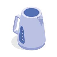 Icon of a smart IoT kettle for connected kitchens vector