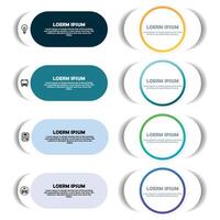 Modern Infographic Elements vector