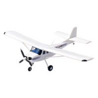 Small Airplane Model with Detailed Features png
