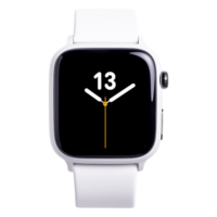 Modern Smartwatch with Minimalist Design and Clear Digital Display png