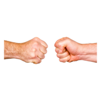 Two Fists Bumping Together in a Gesture of Unity and Friendship png