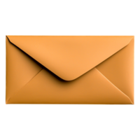 Simple Orange Envelope for Mail Use with Clean Design and Texture png