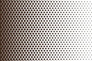 simple abstract dark color small polka dot halftone blend wavy distort pattern vector