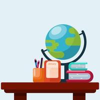 Exploring the World from My Desk A Journey Through Time and Knowledge vector