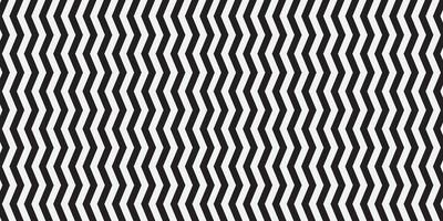 Black and white zigzag pattern background vector