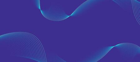 Abstract flowing waves in deep purple hues with digital texture patterns for creative backgrounds and visual designs vector